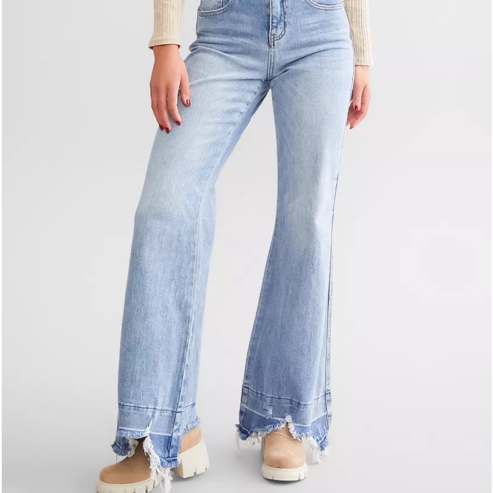 Flying Monkey Light Wash Flare Jeans